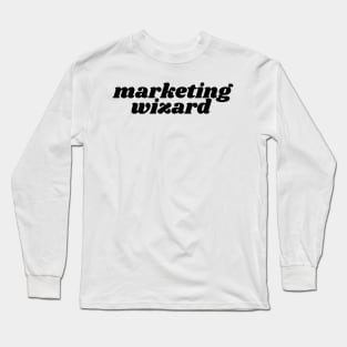 Marketing Sticker Long Sleeve T-Shirt